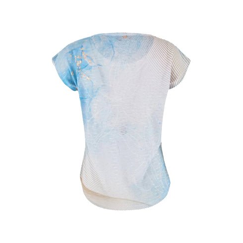 Yes Zee T-shirt T-shirt Donna stampa all over S - Francavilla Moda